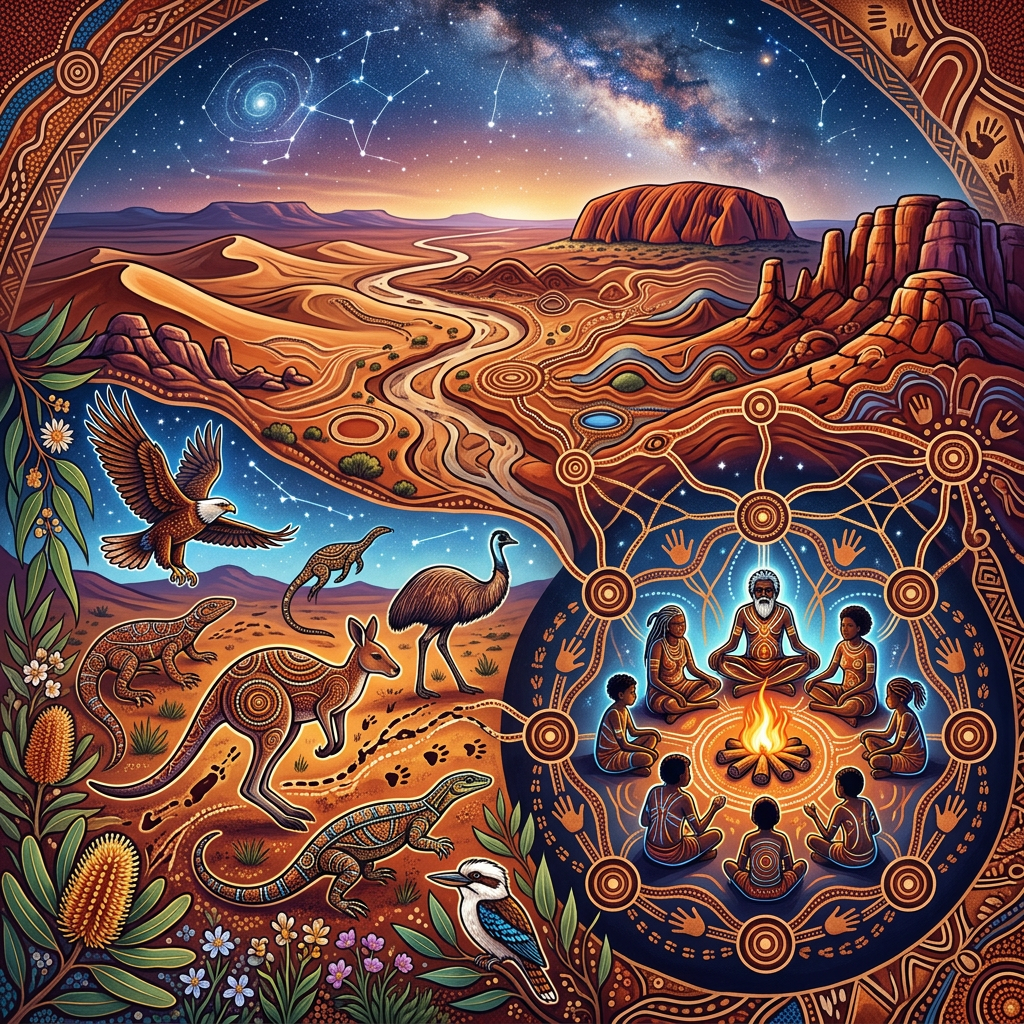 Sacred Aboriginal spirituality and natural world